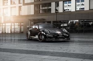 2016 Porsche 911 Turbo GT Street R in Black by TechArt